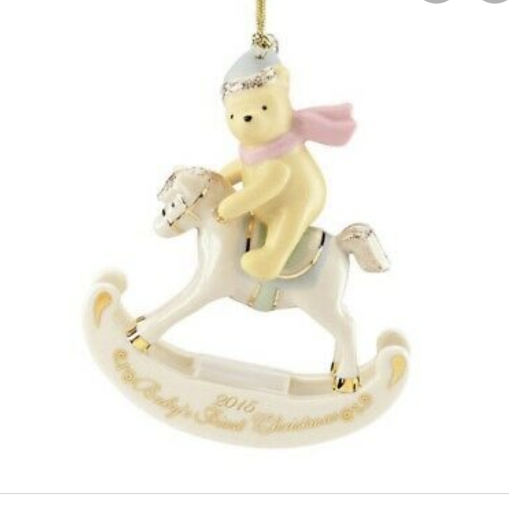 Lenox 2015 Baby's First Christmas Ornament